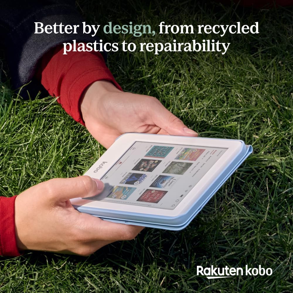 Kobo Clara Colour | Colour eReader | 6” Glare-Free Colour E Ink Kaleido™ 3 Display | Dark Mode Option | Waterproof | Audiobooks | 16GB of Storage | White - Image 6